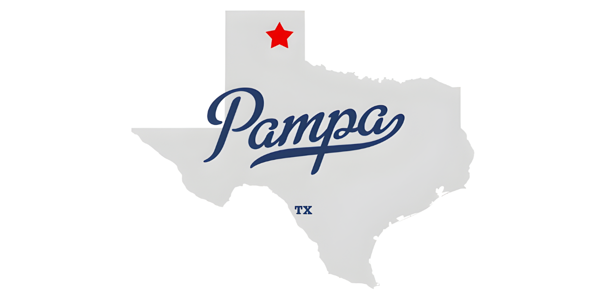 Pampa texas logo POOLS OUT BACK